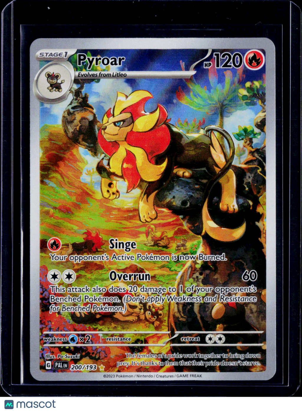 Pokemon Pyroar 200 193