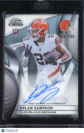 2025 Topps Chrome Black Dylan Sampson Rookie Auto 159/299 RC