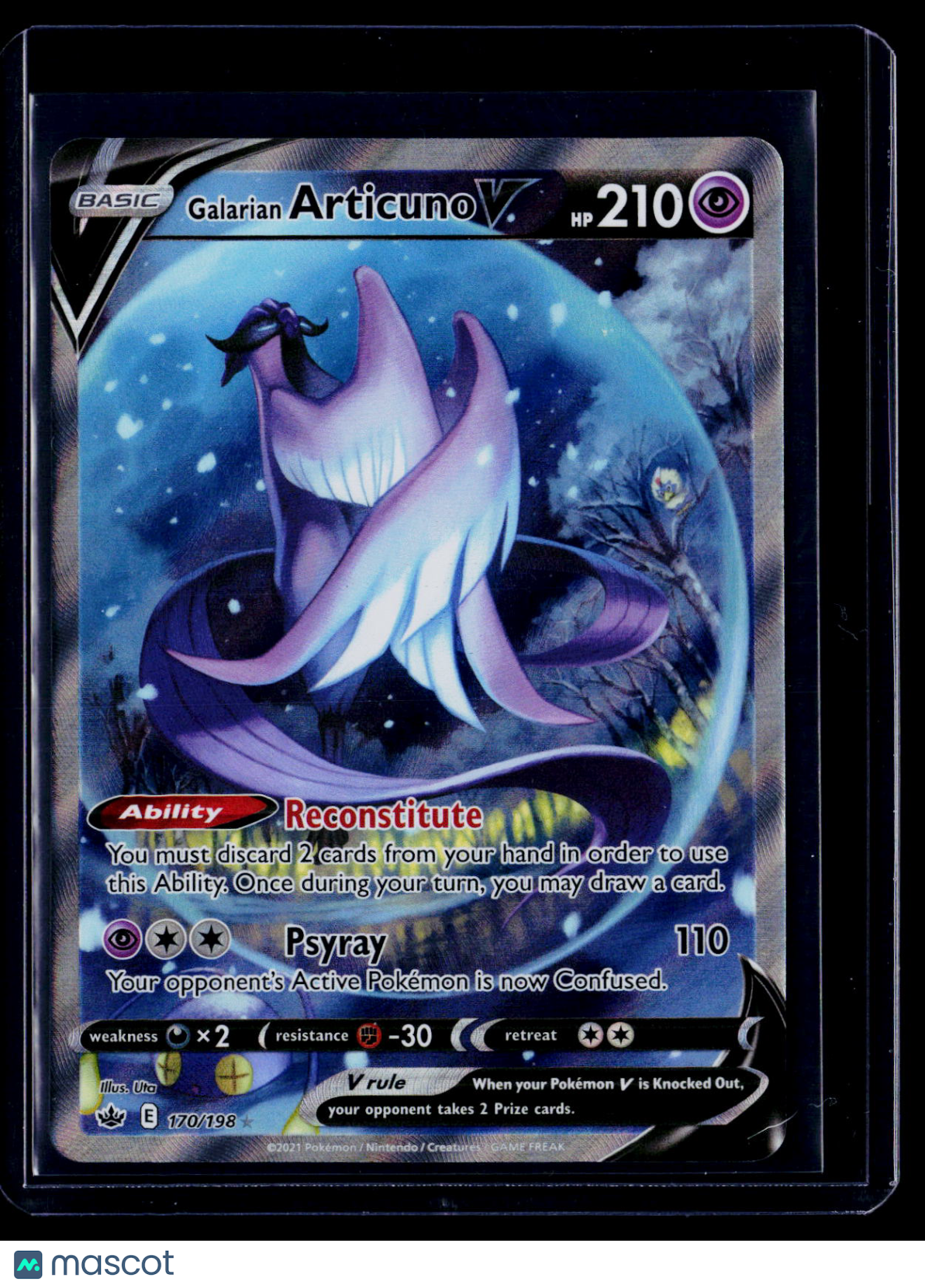 Galarian Articuno V Chilling Reign