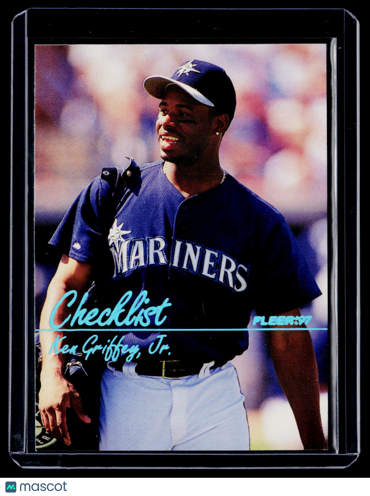 1997 Fleer Ken Griffey Jr. Team Checklist Tiffany