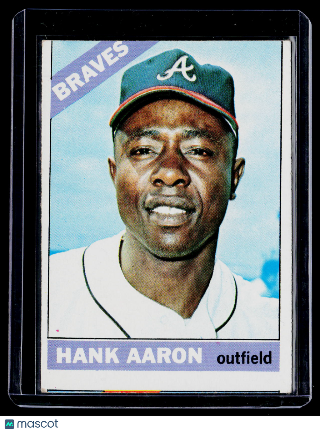 1966 Topps Hank Aaron 500 OC Poor Condition B