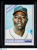 1966 Topps Hank Aaron 500 OC Poor Condition B