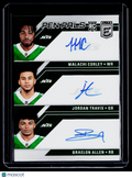 2024 Donruss Elite Malachi Corley / Jordan Travis / Braelon Allen Triple Rookie Auto RC