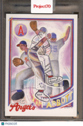 2021 Topps Project 70 Jim Abbott Efdot 607
