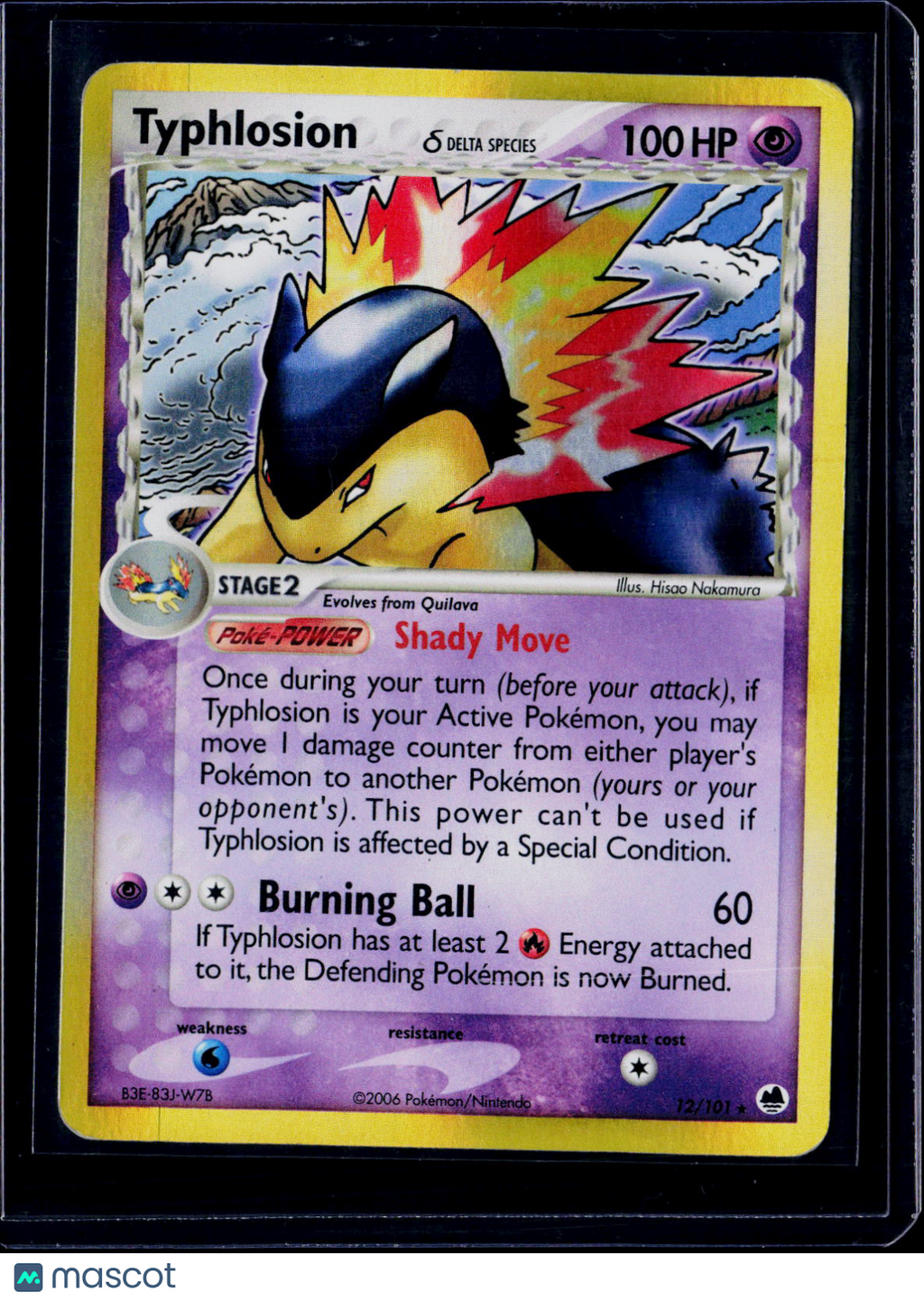 Pokemon Typhlosion 12 101