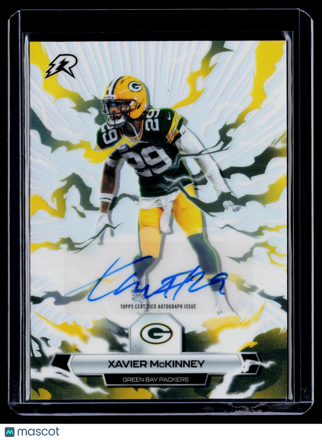 2025 Topps Resurgence Xavier McKinney Refractor Auto