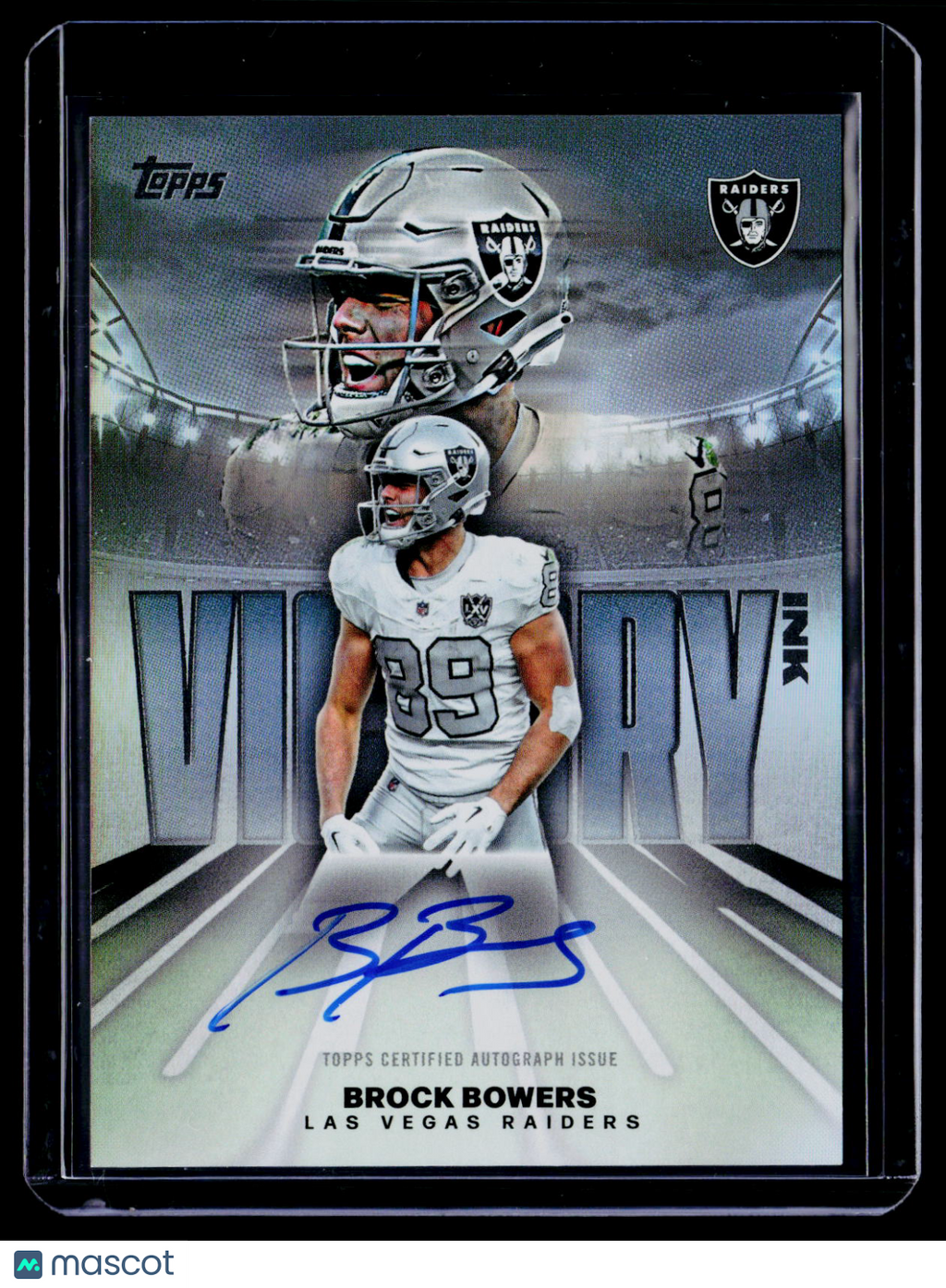 2026 Topps Flagship Brock Bowers Victory Auto