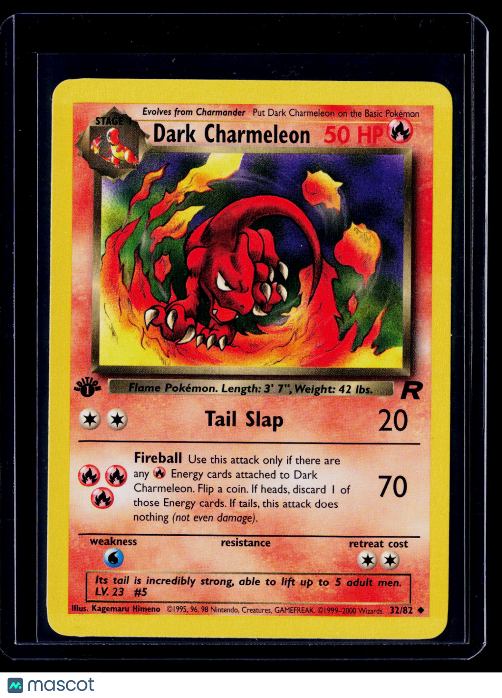 Pokemon Dark Charmeleon 33 82