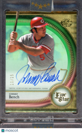 2024 Topps Five Star Johnny Bench Autograph Green /15
