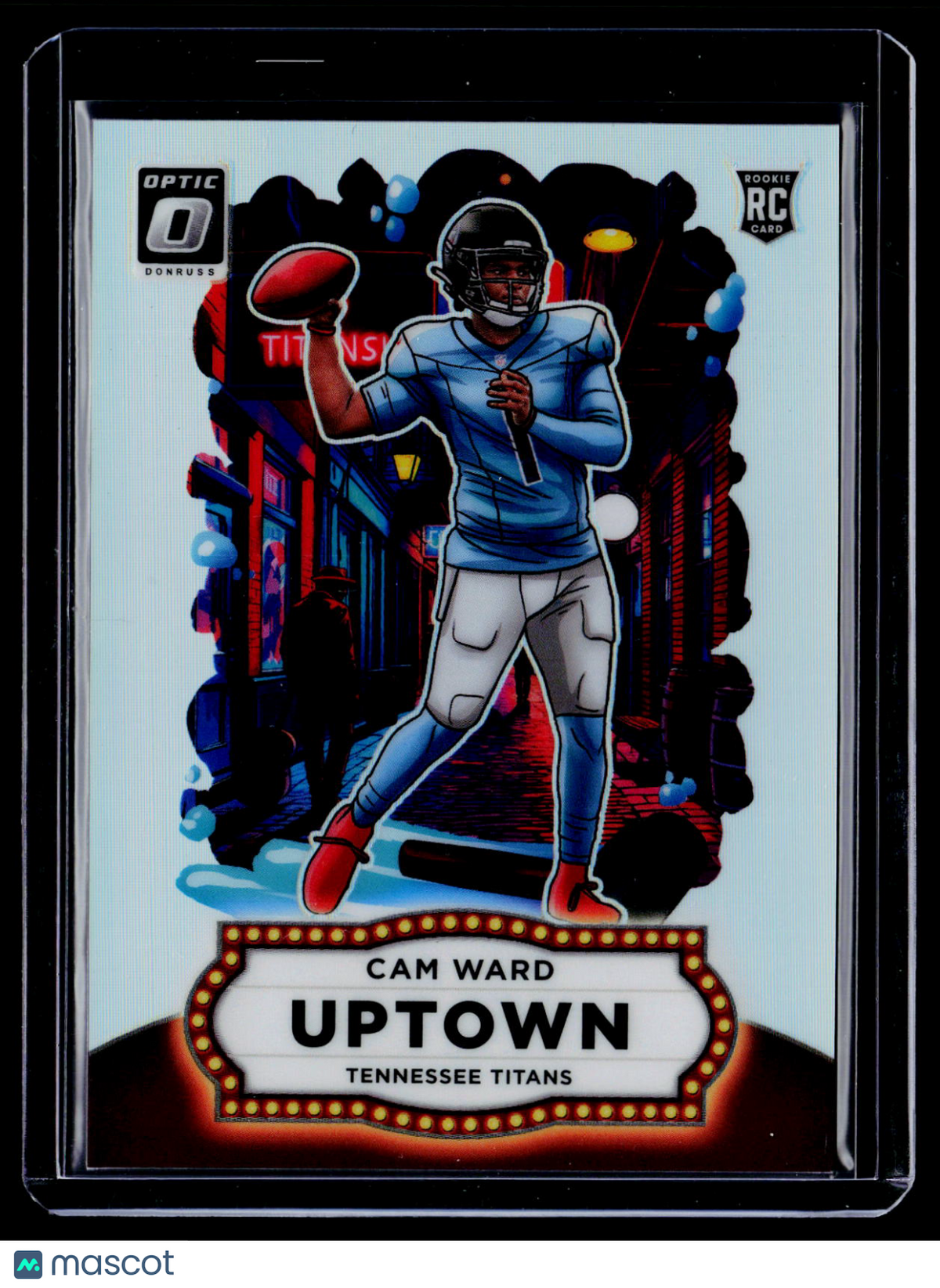 2025 Donruss Optic Cam Ward Rookie Uptown RC