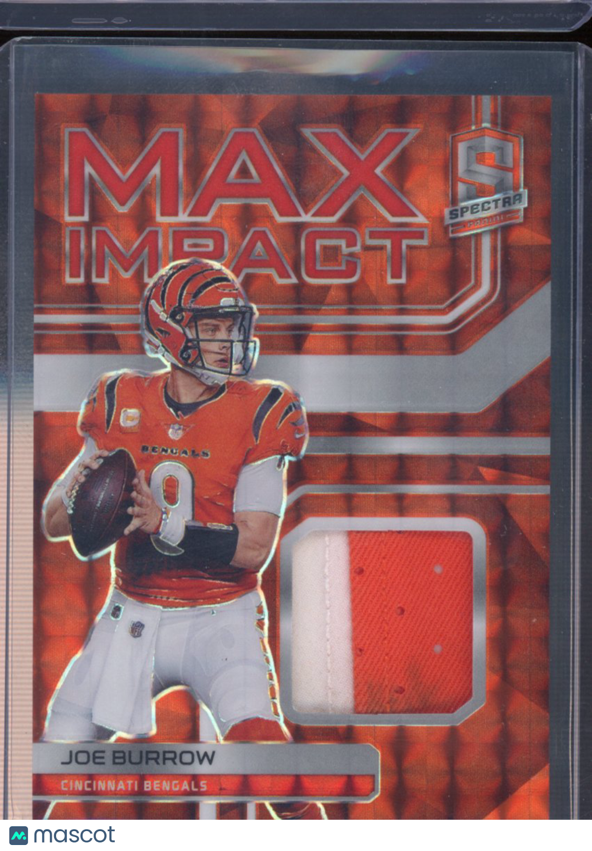 2022 Spectra Joe Burrow Max Impact Patch 04/10