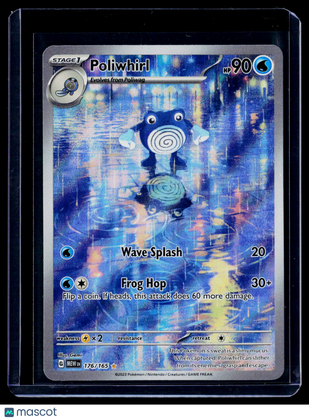Pokemon Poliwhirl 176 165