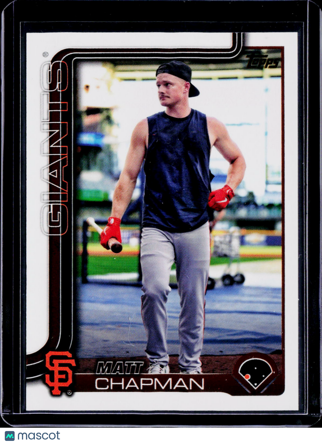 2025 Topps Series 1 Matt Chapman Golden Mirror Image Variation
