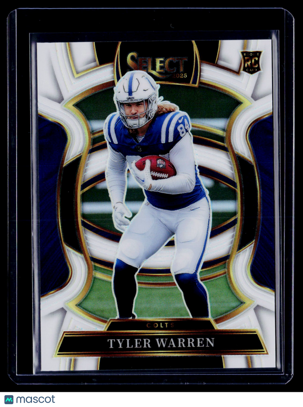 2025 Select Tyler Warren Rookie White Prizm 12/35 RC