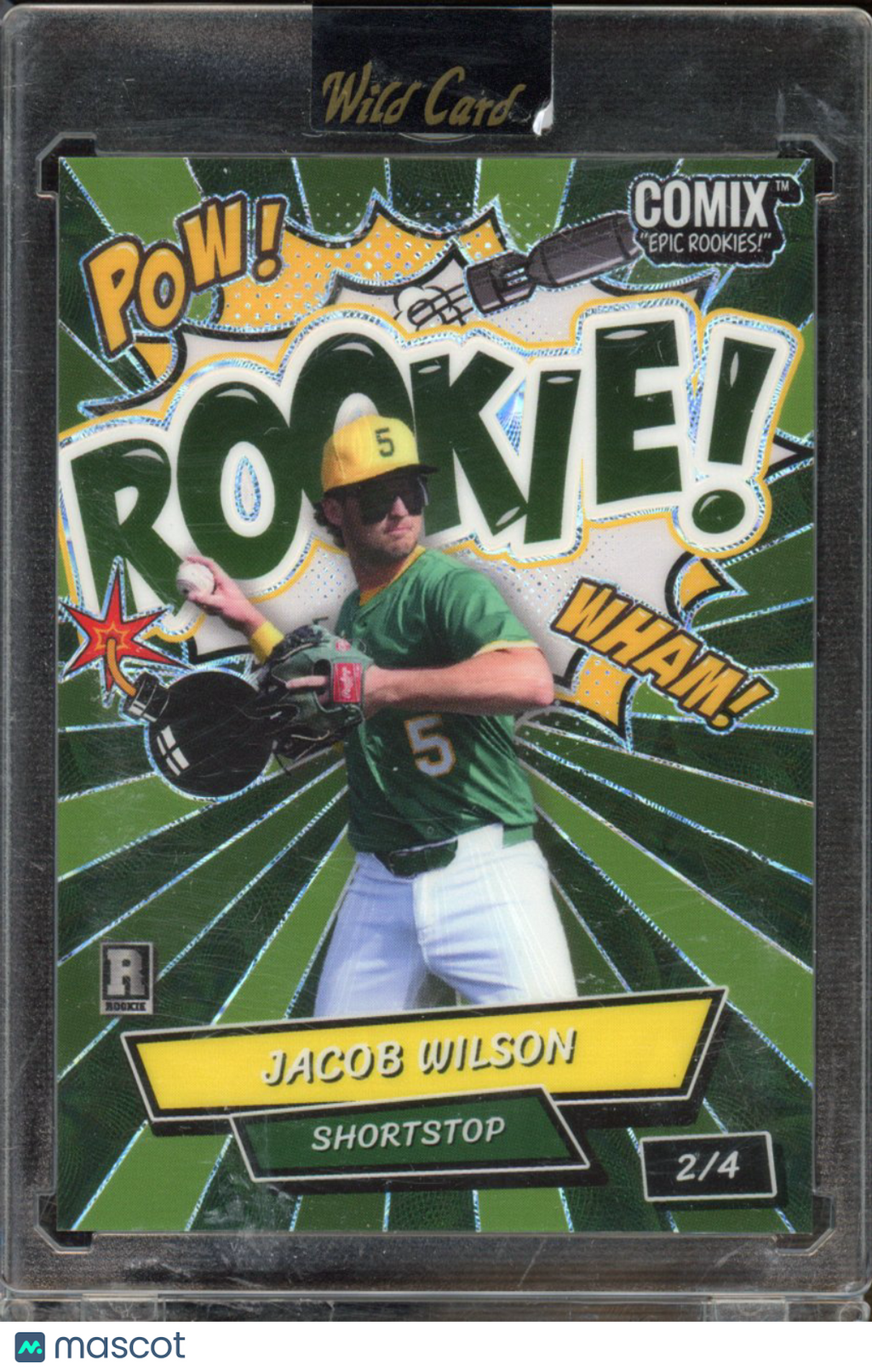 2025 Wild Card Jacob Wilson Rookie Comix 2/4 RC