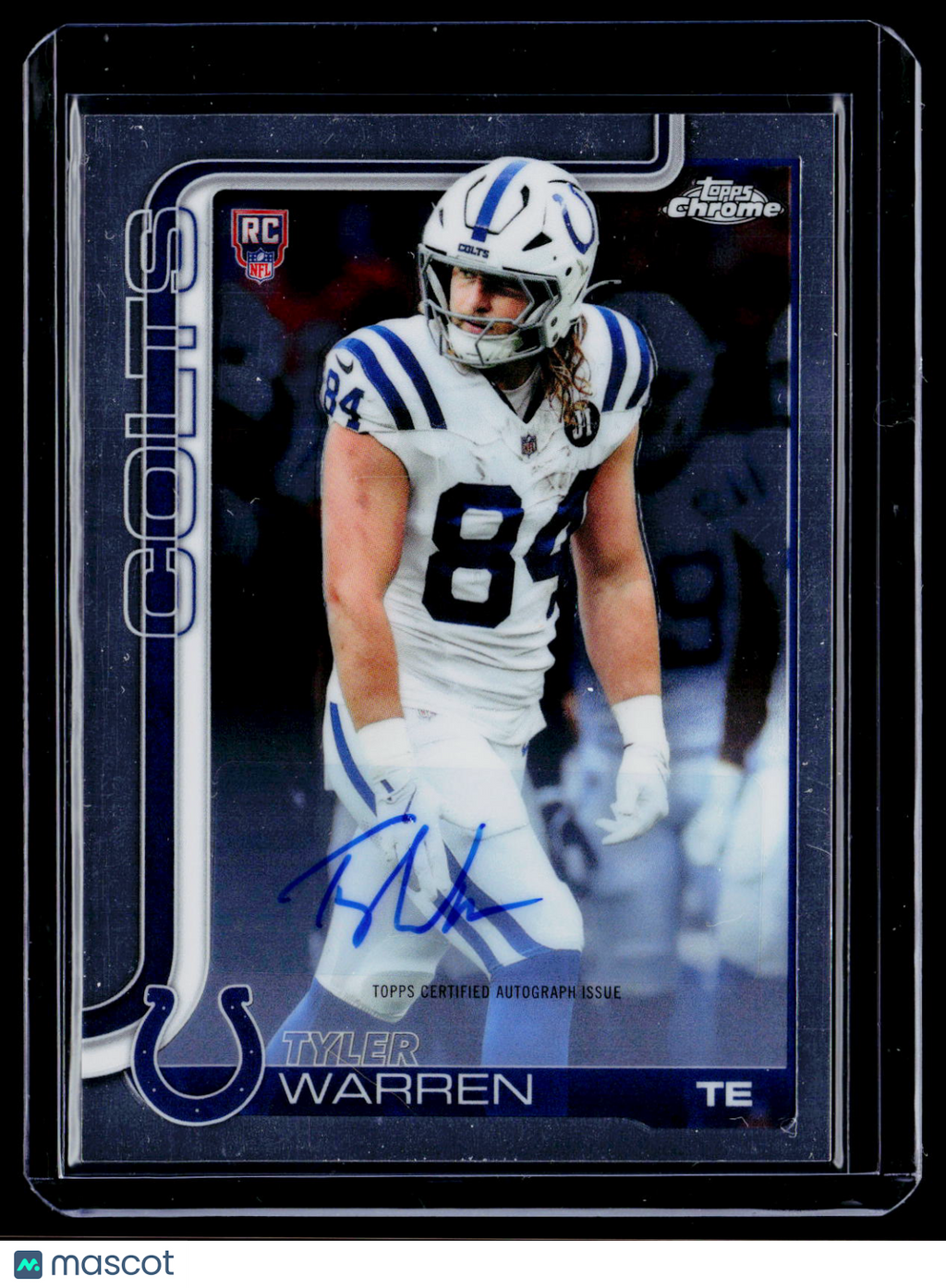 2025 Topps Chrome Tyler Warren Rookie Auto RC