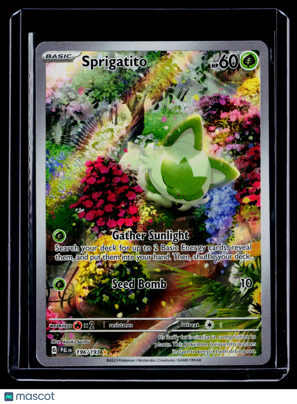 Pokemon Sprigatito 196 193
