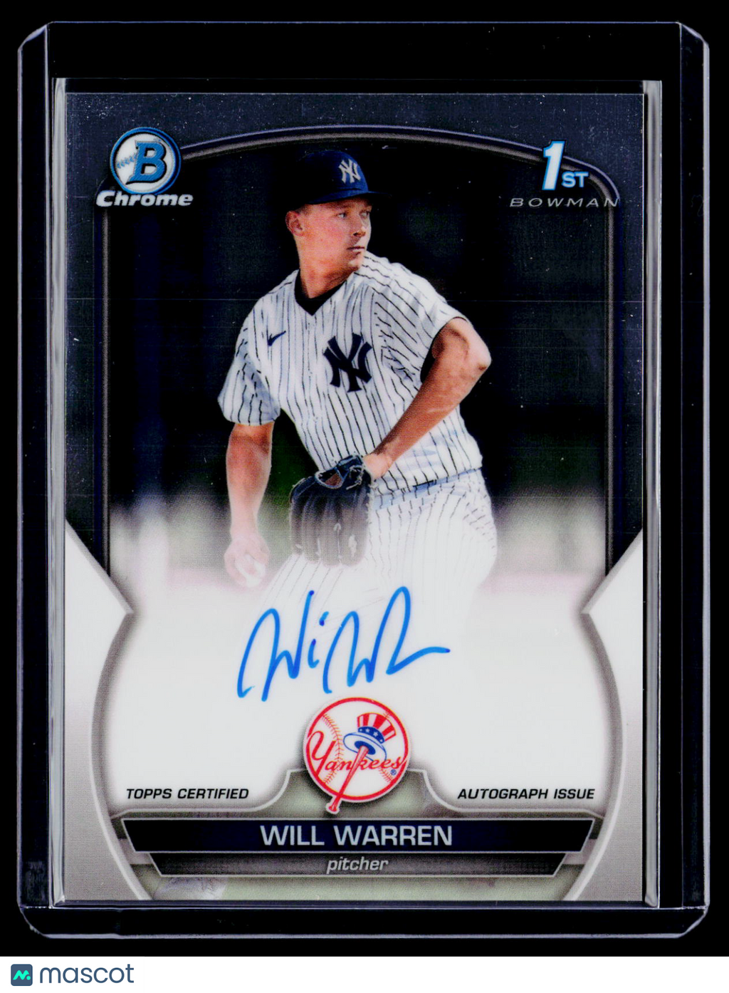 2023 Bowman Will Warren Chrome 1st Auto