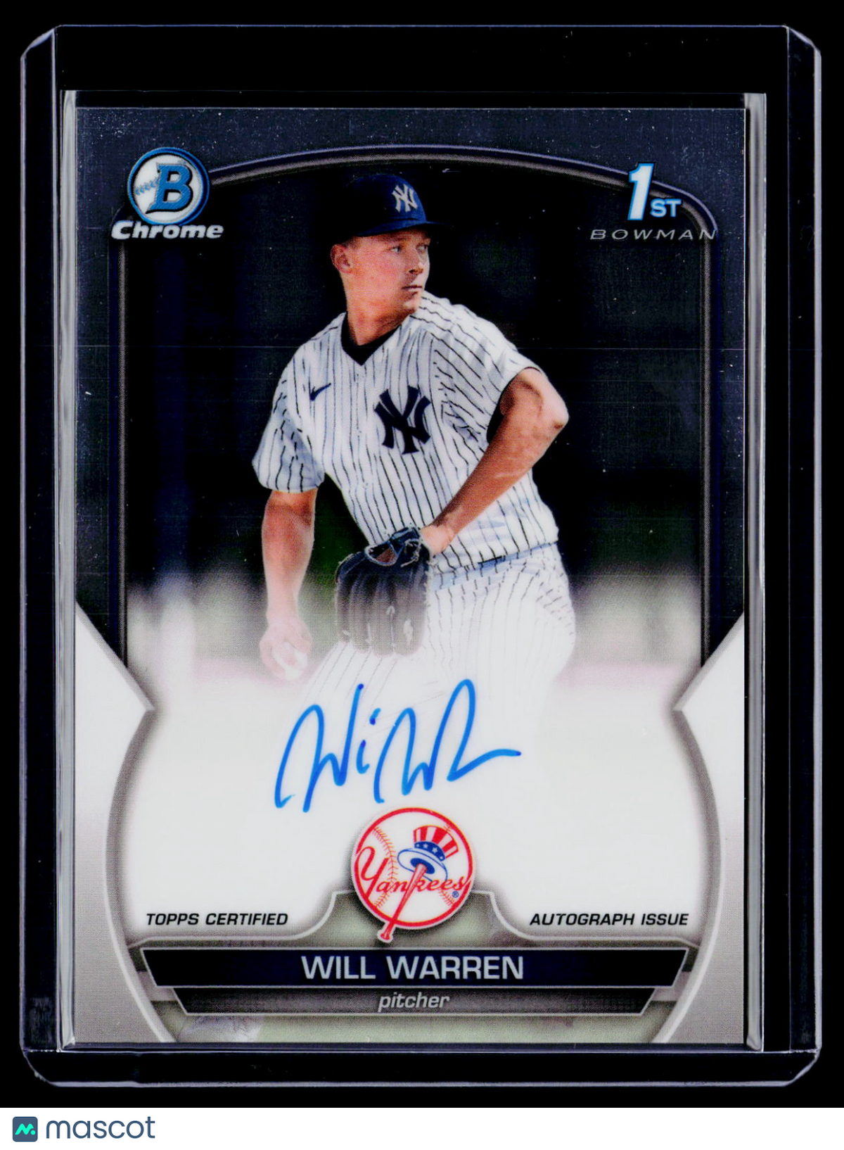 2023 Bowman Will Warren Chrome 1st Auto