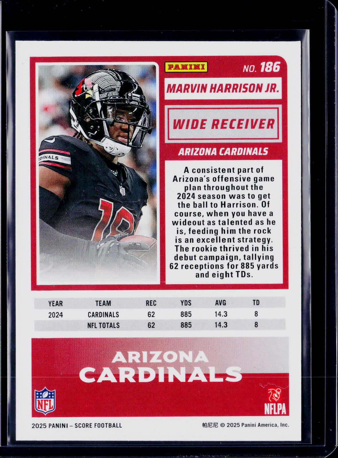 2025 Score Marvin Harrison Jr Extraterrestrial SSP