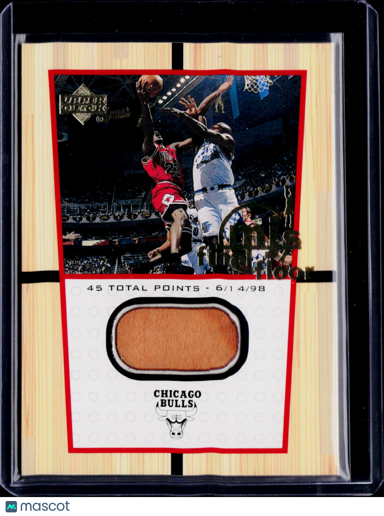 2000 Upper Deck Michael Jordan MJs Final Floor Patch