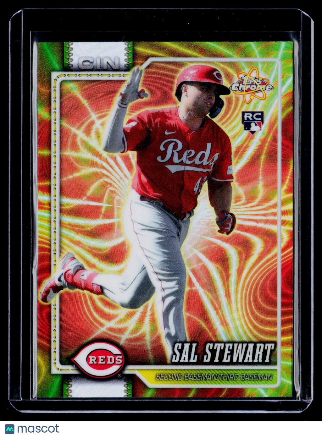 2026 Topps Chrome Sal Stewart Radiating Rookie RC