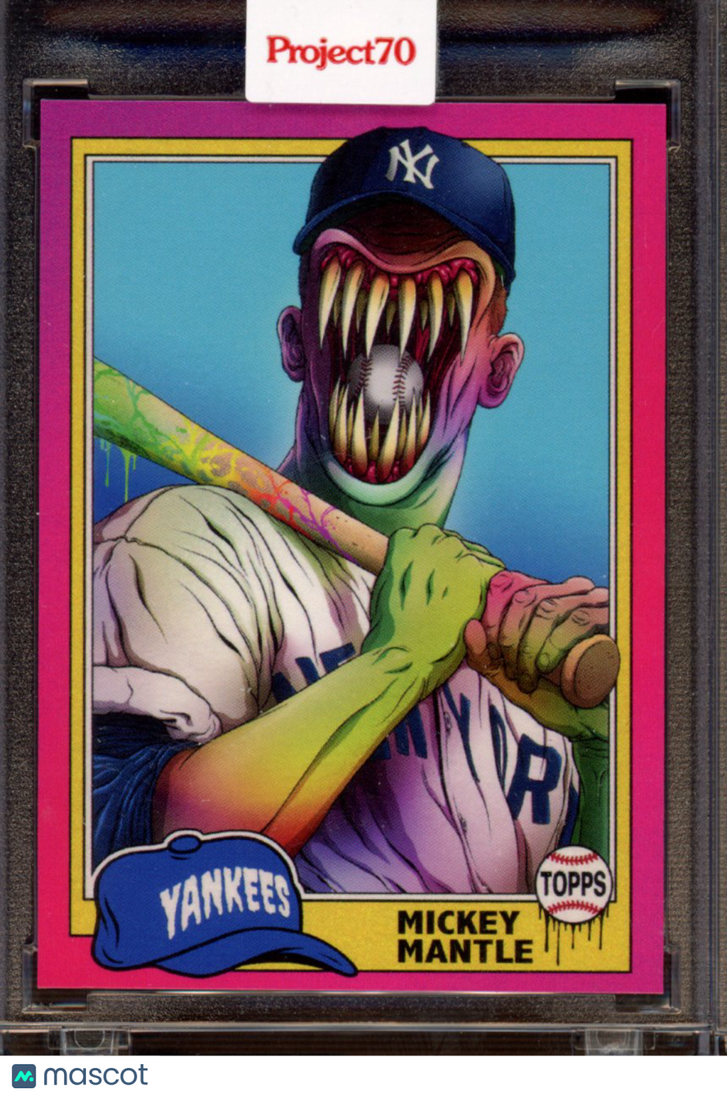 2021 Topps Project 70 Mickey Mantle Alex Pardee 935
