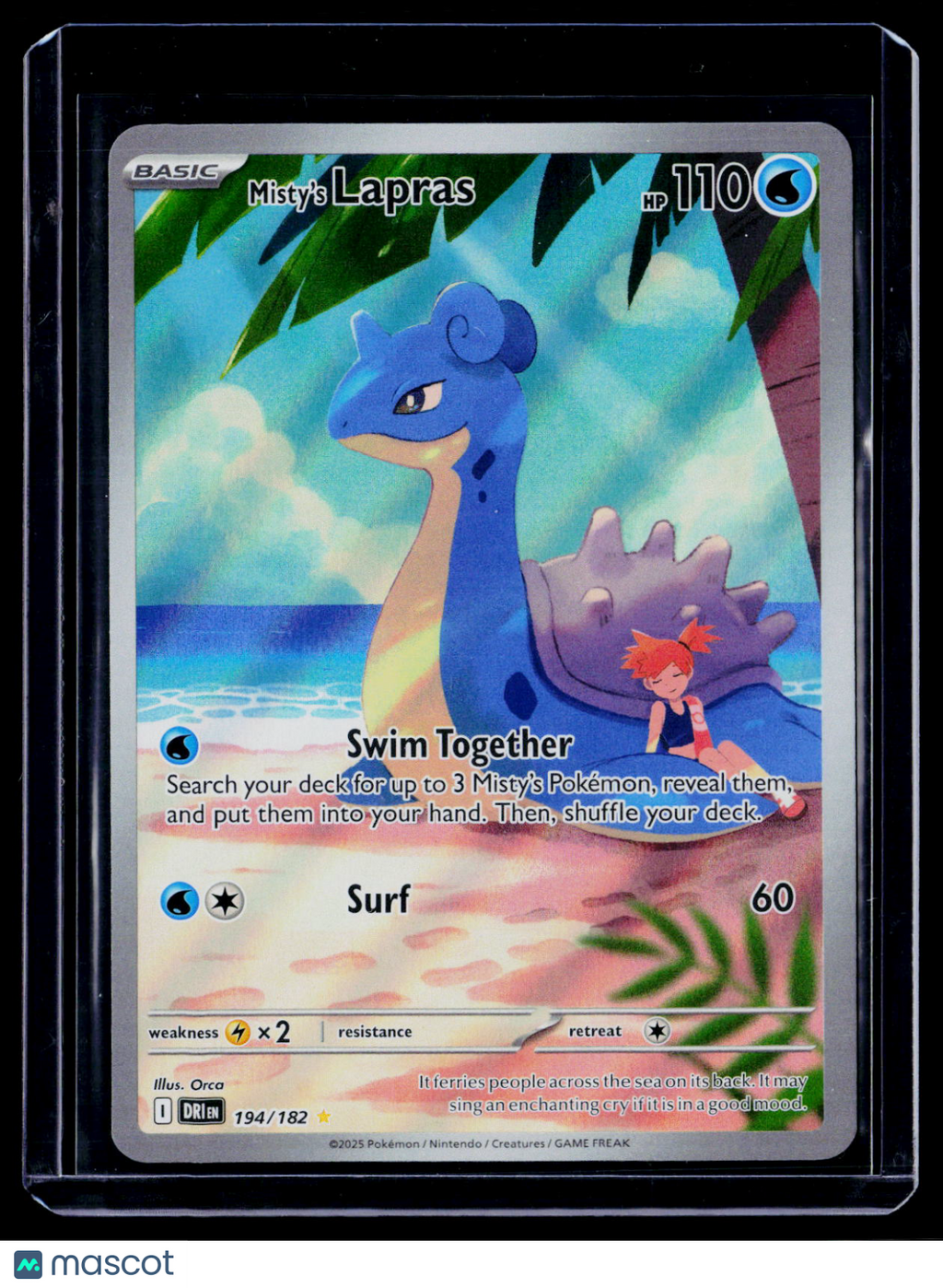 Pokemon Misty's Lapras 194 182