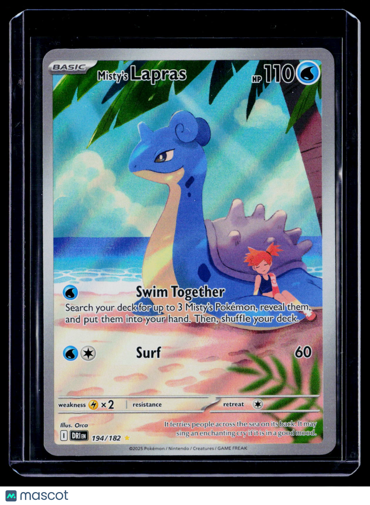 Pokemon Misty's Lapras 194 182