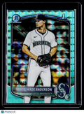 2025 Bowman Draft Kade Anderson Aqua Geometric 117/125