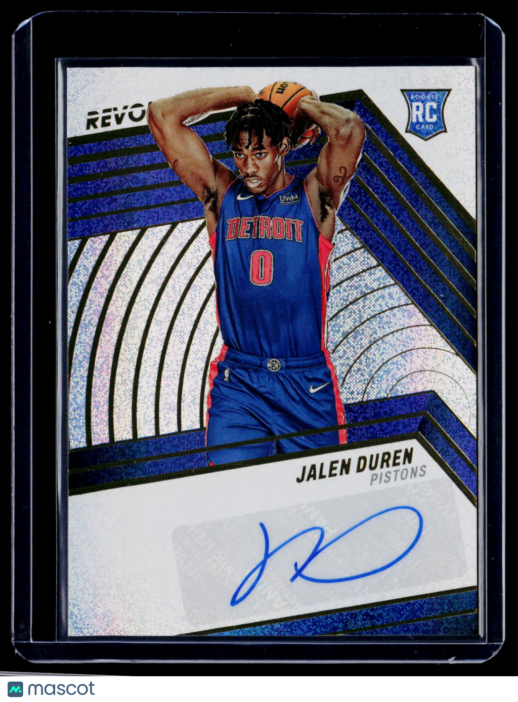 2022 Revolution Jalen Duren Rookie Auto RC