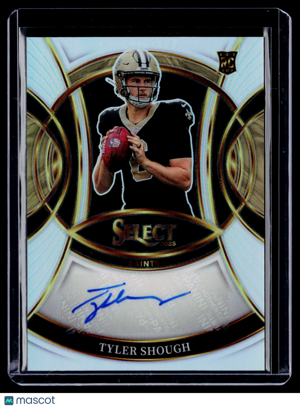 2025 Select Tyler Shough Rookie Silver Auto RC