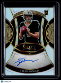 2025 Select Tyler Shough Rookie Silver Auto RC