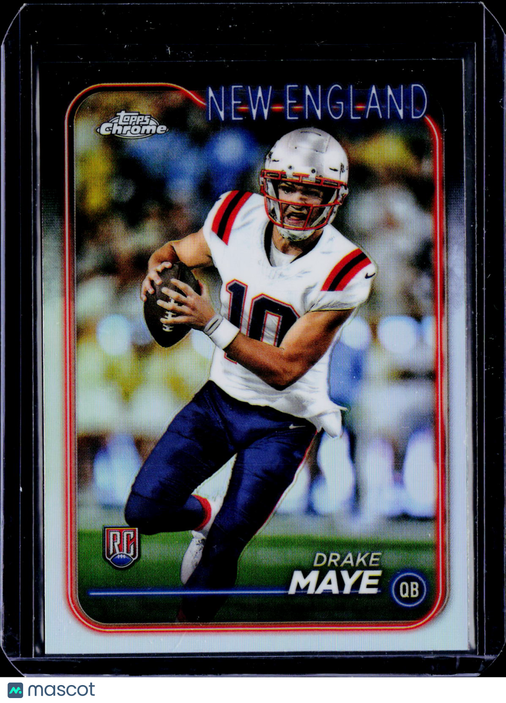 2024 Topps Chrome Drake Maye Refractor