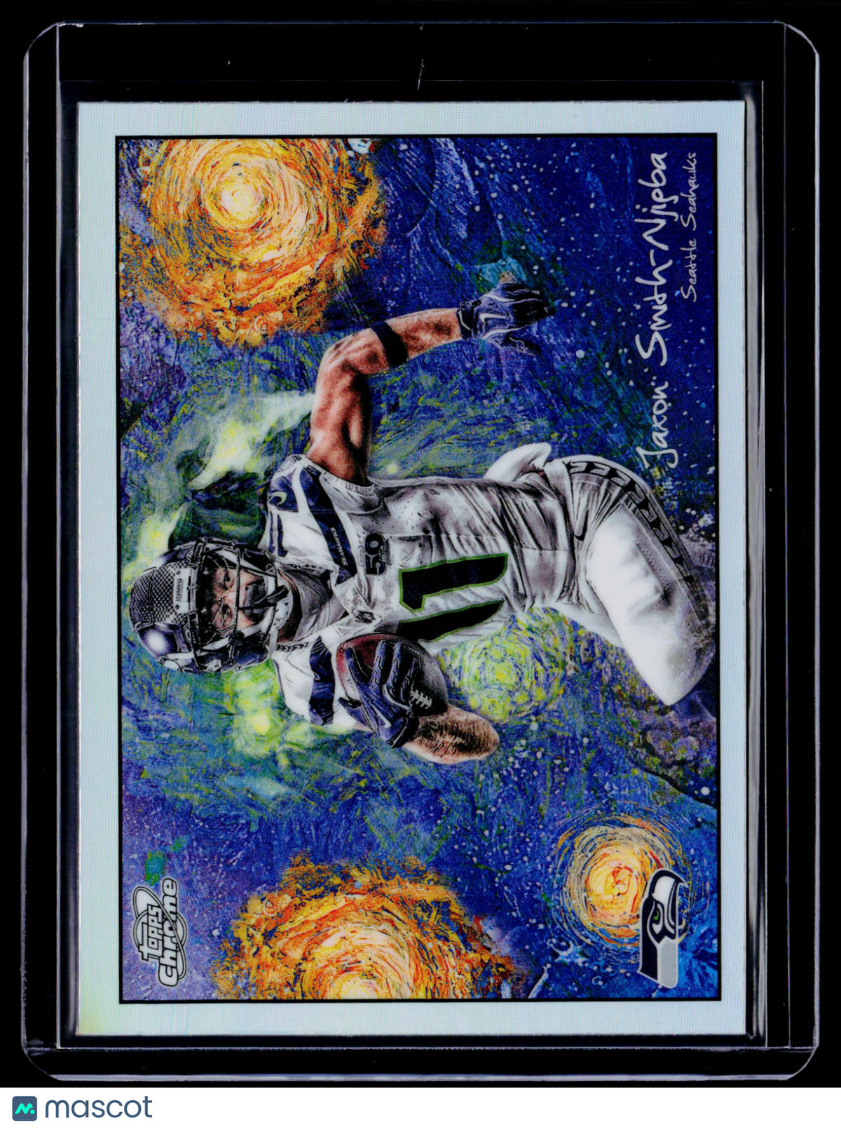 2025 Topps Chrome Cosmic Jaxon Smith-Njigba Stars in the Night