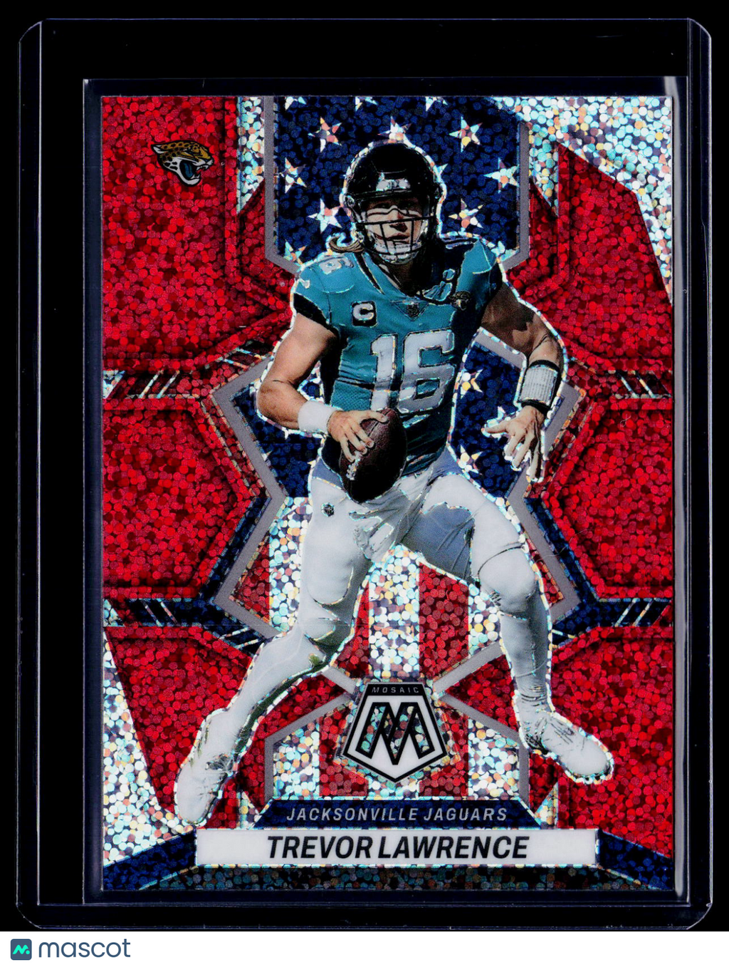 2022 Mosaic Trevor Lawrence Red Sparkle SP
