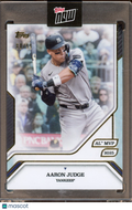 2025 Topps Now MVP Aaron Judge 80/99