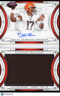 2023 National Treasures Dorian Thompson Robinson Rookie Patch Auto Booklet RPA 17/99 RC