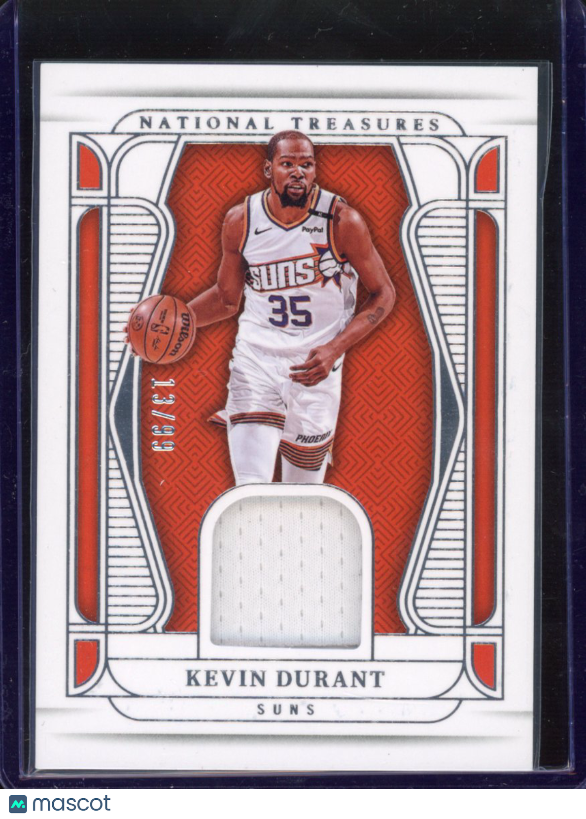 2024 National Treasures Kevin Durant Material Patch 13/99