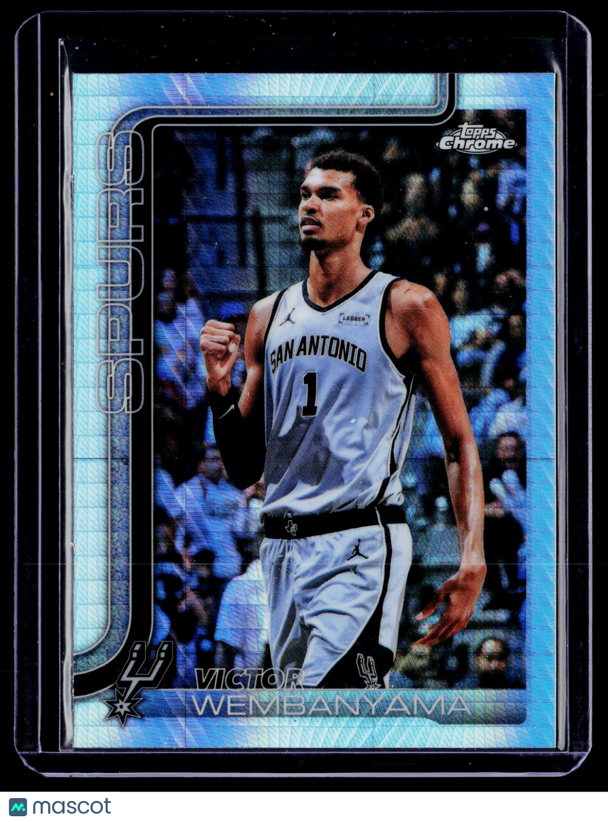 2025 Topps Chrome Update Victor Wembanyama Prism Refractor