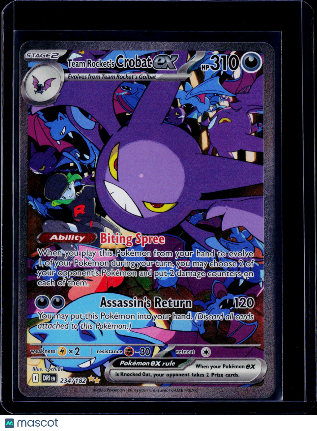 Team Rocket's Crobat ex