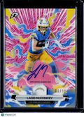 2025 Topps Resurgence Ladd McConkey Auto Pink Power Surge 8/10