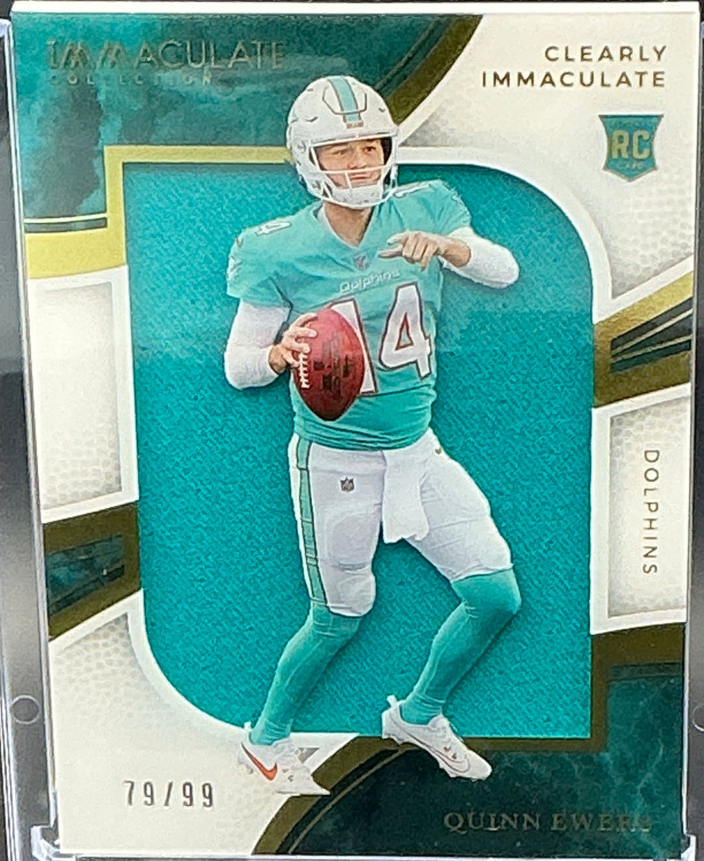 2025 immaculate collection Quinn Ewers RC Game Worn Patch 79/99