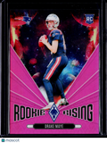 2024 Phoenix Drake Maye Rookie Rising Pink 06/80 RC