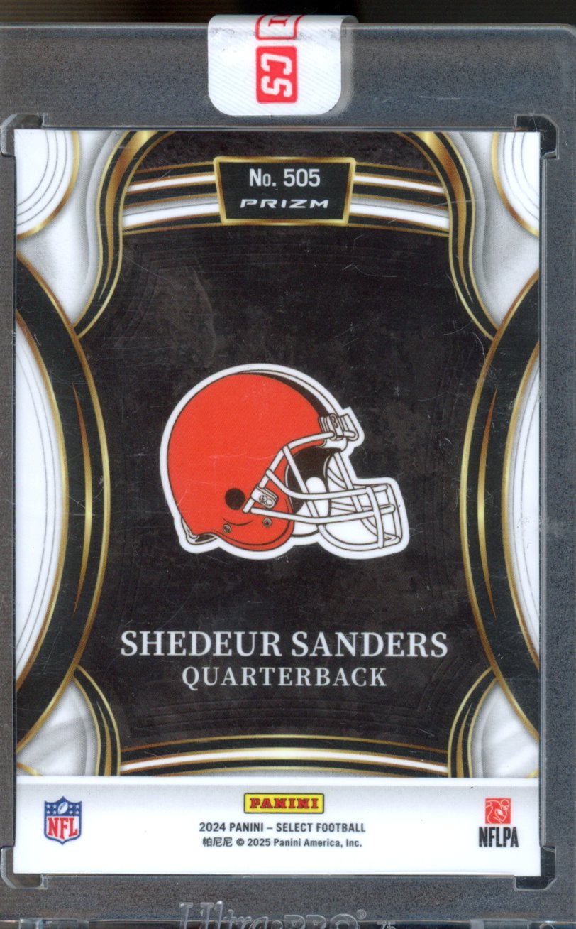 2024 Panini Select Shedeur Sanders Rookie XRC Sealed RC