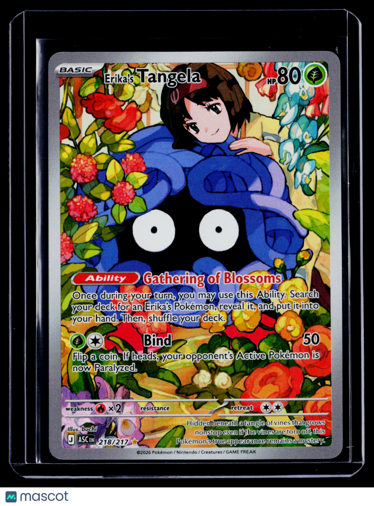 Pokemon Erika's Tangela 218/217