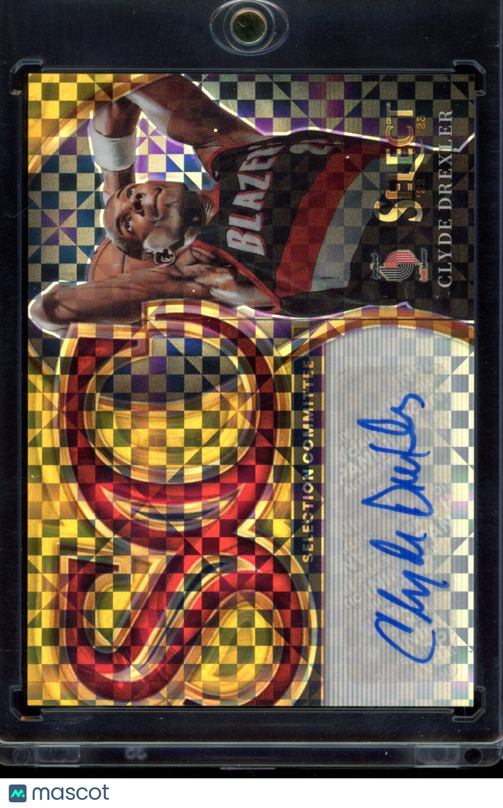 2022 Select Clyde Drexler Selection Committee Gold Auto 01/10