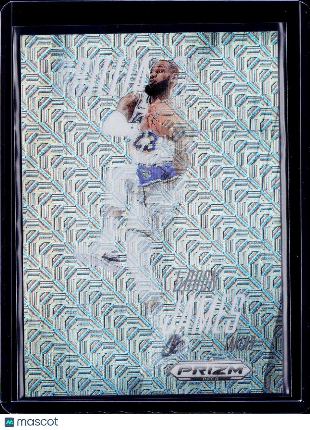 2024-25 Prizm Deca LeBron James Brilliance Mojo /25