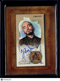 2023 Topps Allen & Ginter J Balvin Mini Frame Autograph