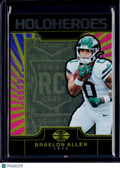 2024 Illusions Braelon Allen Holoheroes Gold 02/10 RC